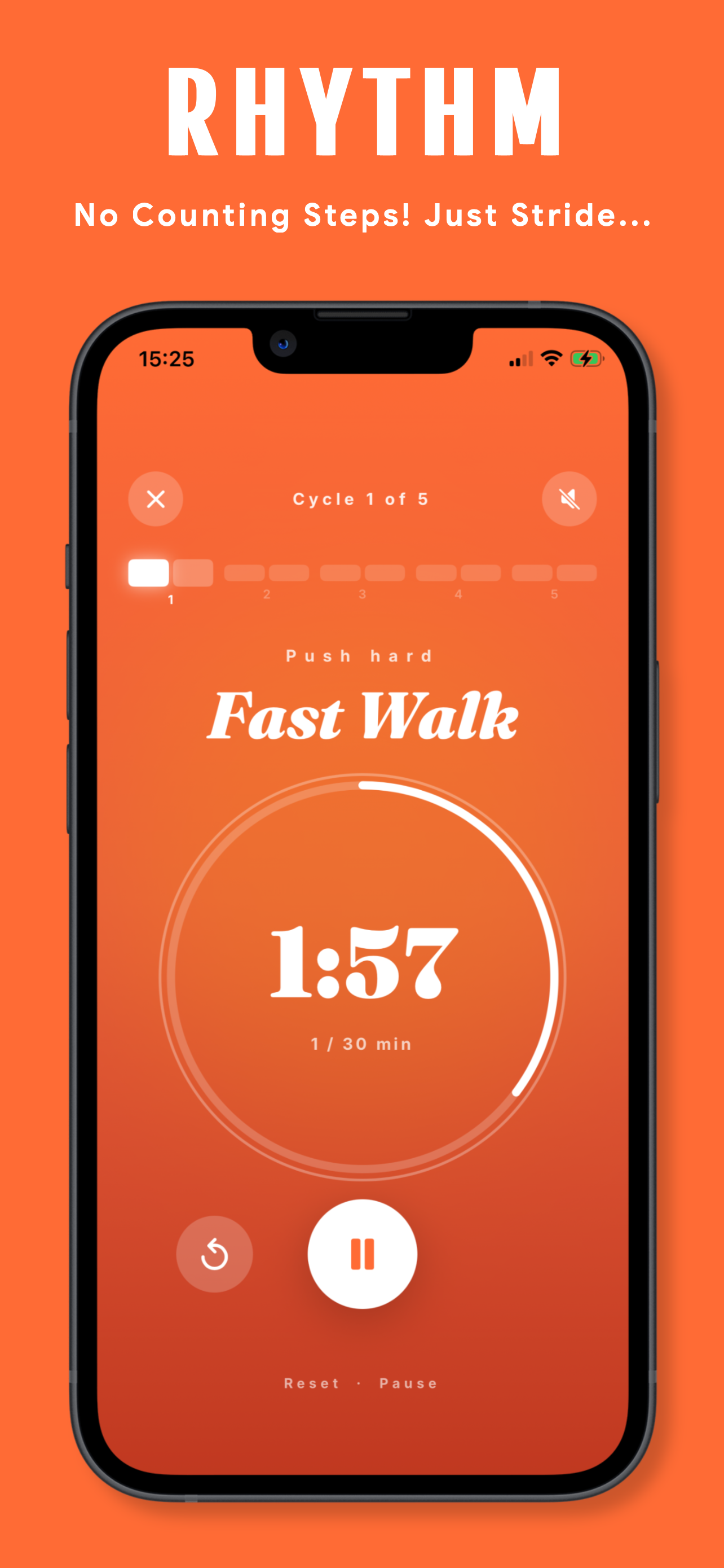 Slow walk recovery